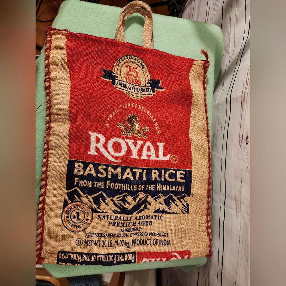 Royal Basmati Rice bag